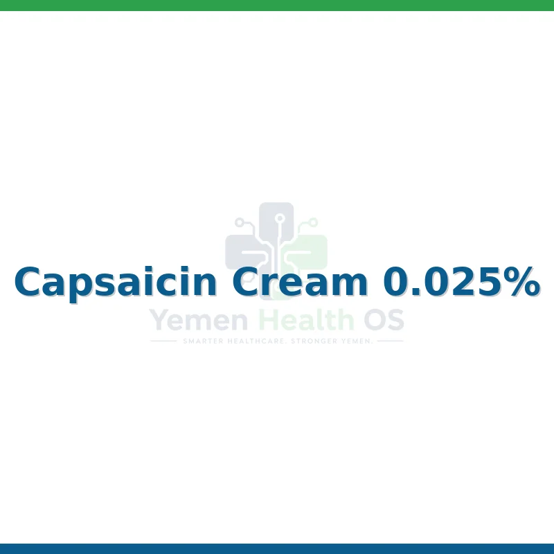 Capsaicin Cream (169)