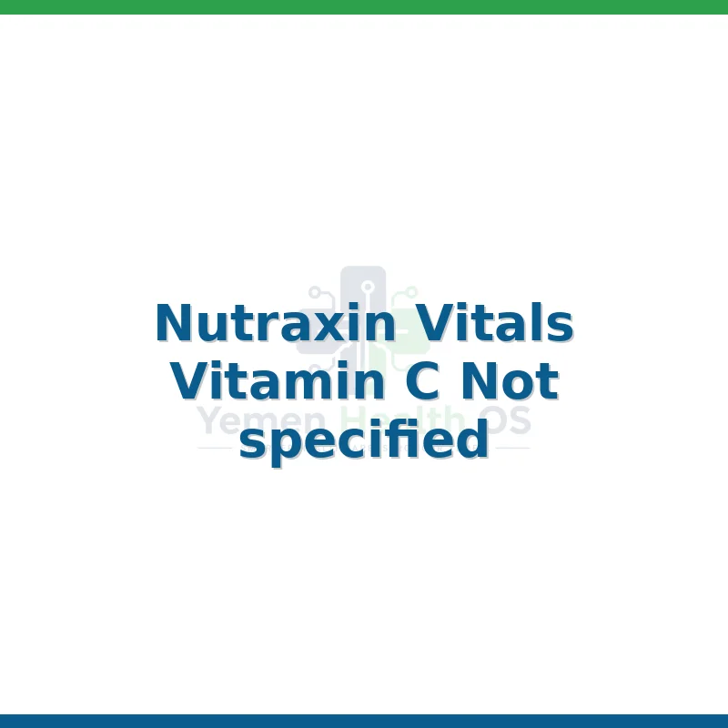 Nutraxin Vitals Vitamin C