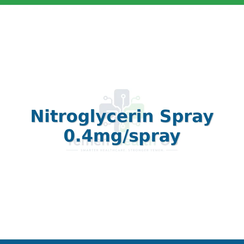 Nitroglycerin Spray