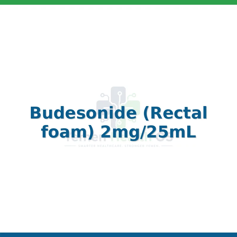 Budesonide Rectal foam