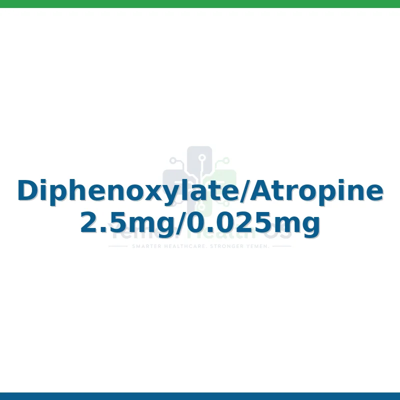 Diphenoxylate/Atropine