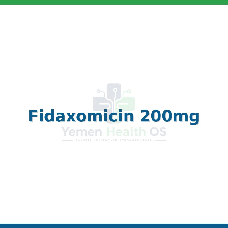 Fidaxomicin